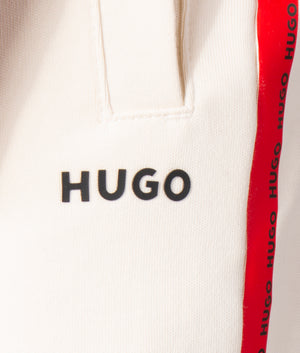 Datinir-Logo-Tape-Side-Stripe-Shorts-Natural-HUGO-EQVVS