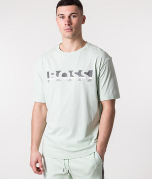 Relaxed-Fit-Athleisure-Colour-Block-Logo-T-Shirt-Open-Green-BOSS-EQVVS