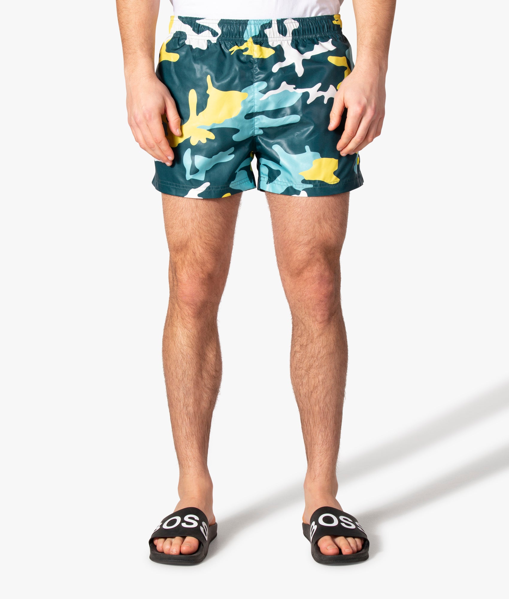 BOSS Barreleye Camo Swim Shorts EQVVS