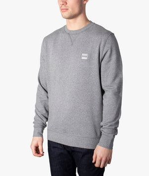 Relaxed-Fit-Westart-Sweatshirt-Light/Pastel-Grey-BOSS-EQVVS
