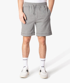 Regular Fit Sewalk Sweat Shorts Light Pastel Grey, BOSS
