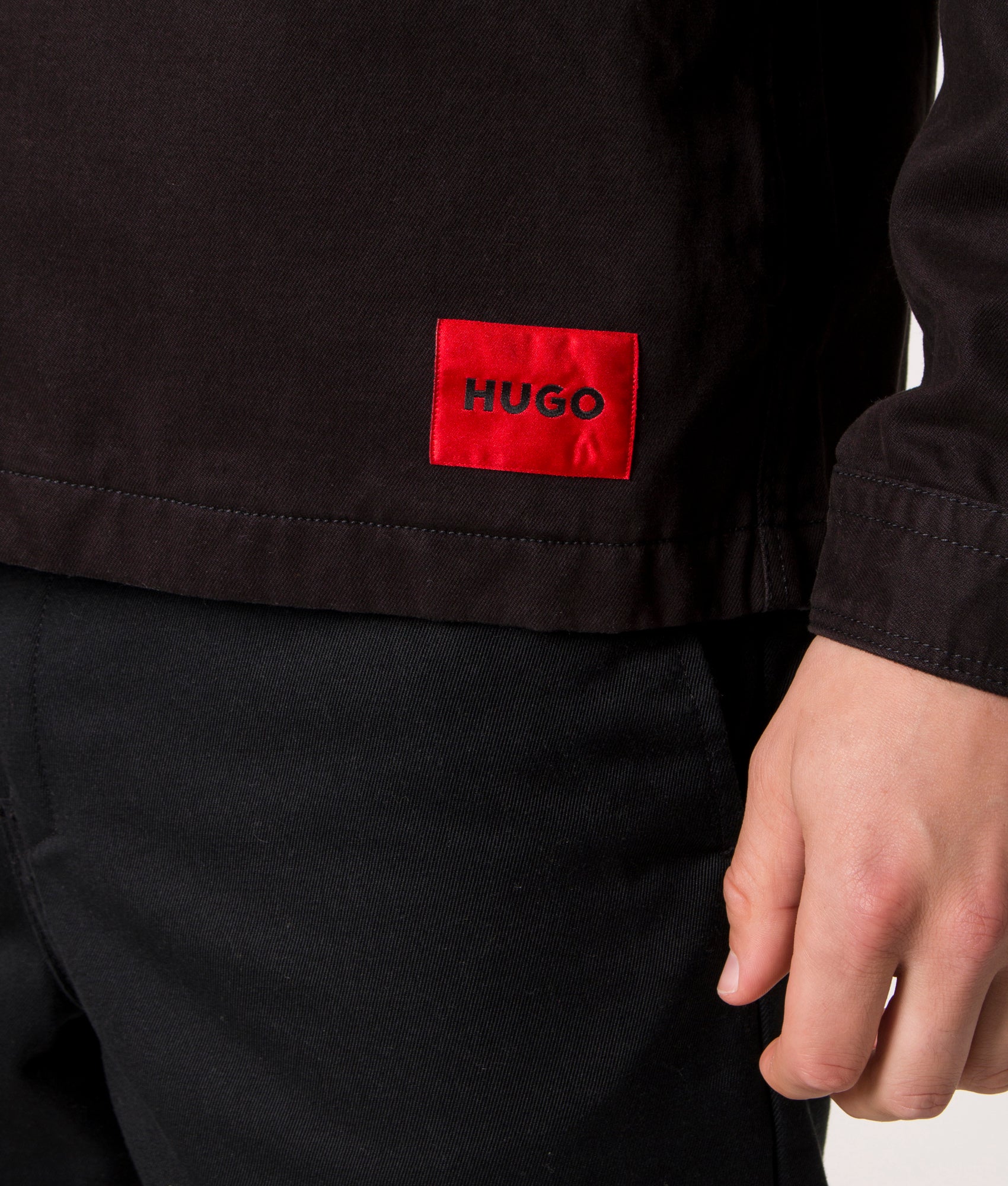 Oversized-Enalu-Overshirt-Black-HUGO-EQVVS