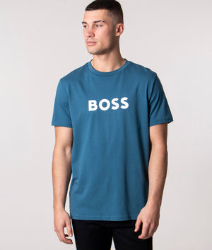 Relaxed-Fit-RN-T-Shirt-Open-Green-BOSS-EQVVS