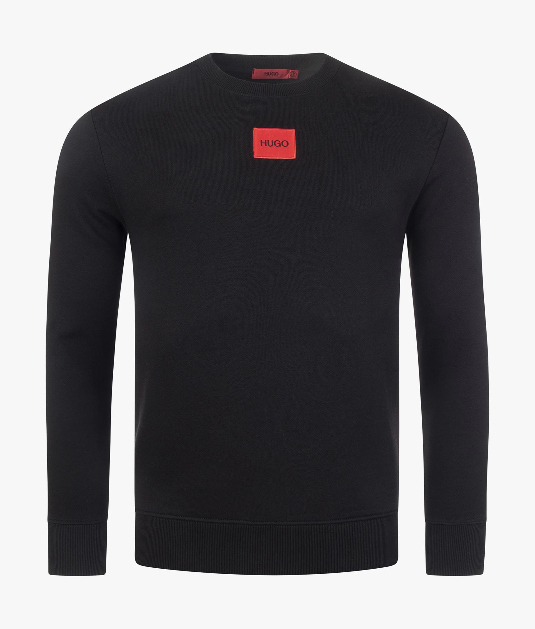 Diragol212-Patch-Logo-Sweatshirt-Black-HUGO-EQVVS