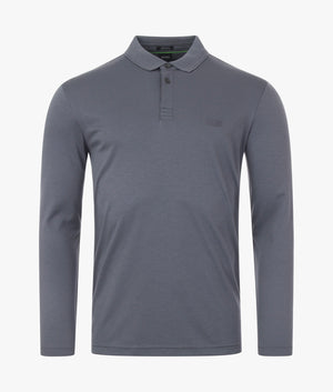 Athleisure-Pirol-Long-Sleeve-Polo-Shirt-Dark-Grey-BOSS-EQVVS