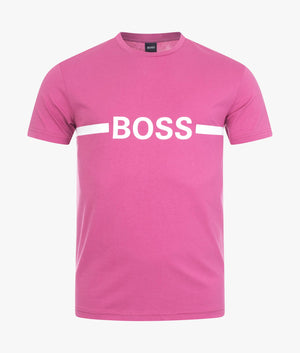 Slim-Fit-Chest-Logo-RN-T-Shirt-Medium-Pink-BOSS-EQVVS