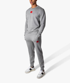 Diragol212-Patch-Logo-Sweatshirt-Medium-Grey-HUGO-EQVVS