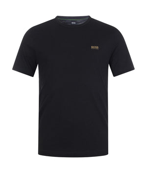 Logo-Tee-T-Shirt-Medium-Black-BOSS-EQVVS