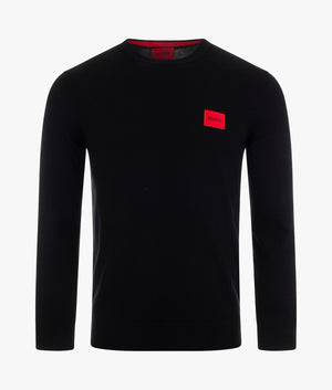 San-Cassius-Crew-Neck-Knit-Black-HUGO-EQVVS
