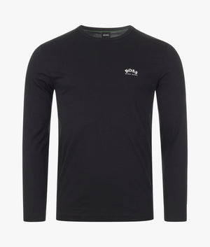 Athleisure-Long-Sleeve-Togn-Curved-Top-Black-BOSS-EQVVS