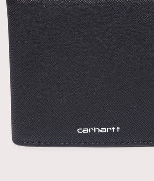 Coated-Billfold-Wallet-Black/White-Carhartt-WIP-EQVVS