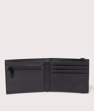 Coated-Billfold-Wallet-Black/White-Carhartt-WIP-EQVVS