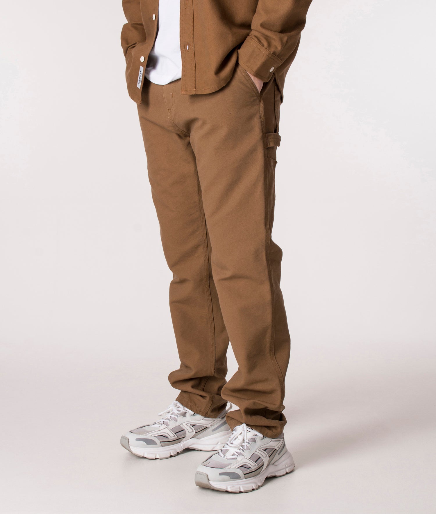 Carhartt WIP Single knee pants ハミルトンブラウン Carhartt WIP Single Knee Pant | Hamilton Brown (rinsed
