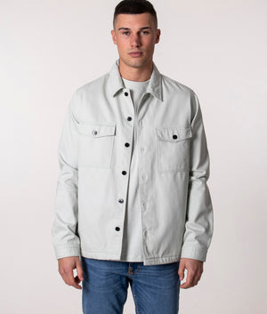 Oversized-Enalu-Overshirt-Light/Pastel-Green-HUGO-EQVVS