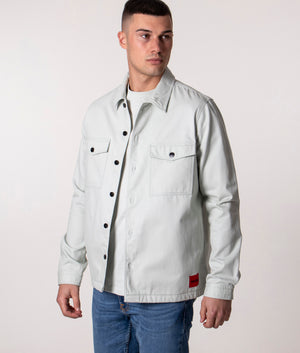 Oversized-Enalu-Overshirt-Light/Pastel-Green-HUGO-EQVVS