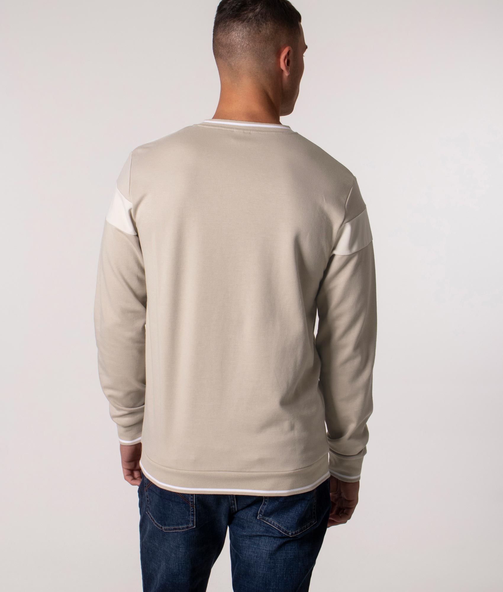 Tracksuit-Sweatshirt-Beige-BOSS-EQVVS