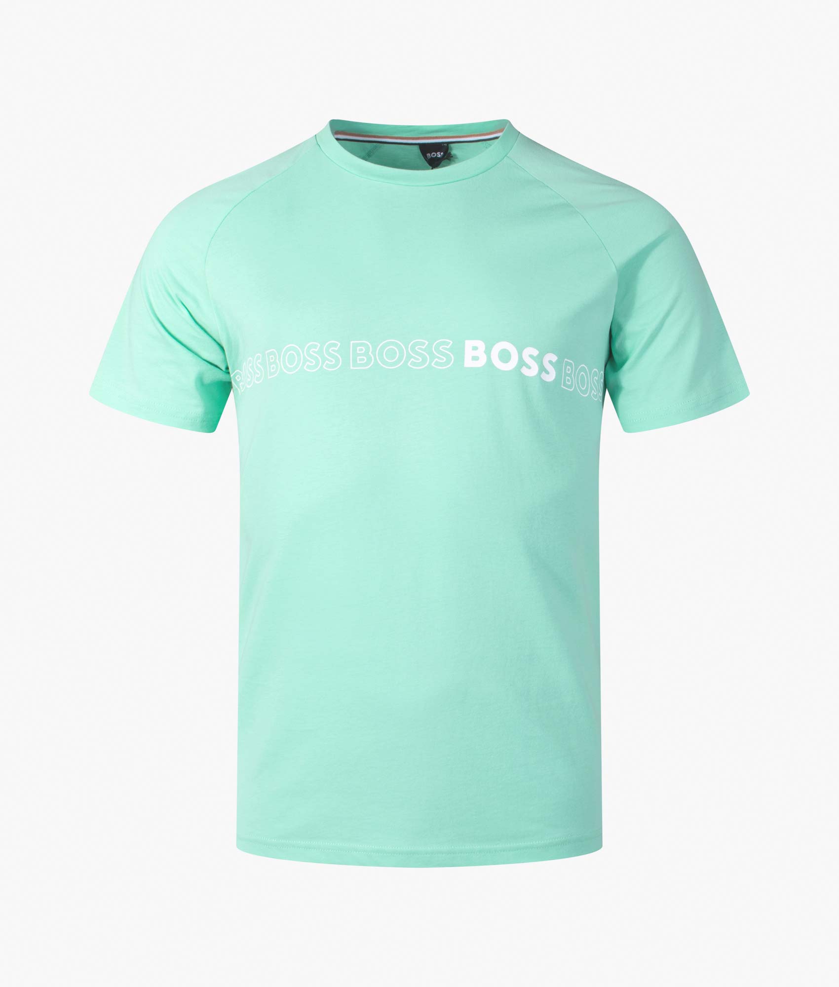 Slim-Fit-RN-T-Shirt-Light/Pastel-Green-BOSS-EQVVS