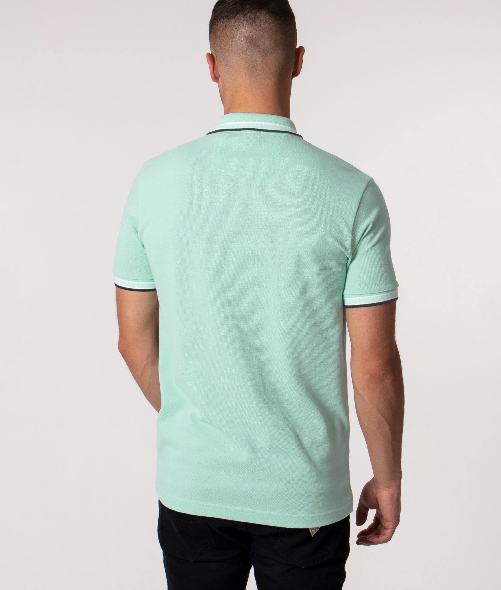 Paddy-Polo-Shirt-Open/Green-BOSS-EQVVS