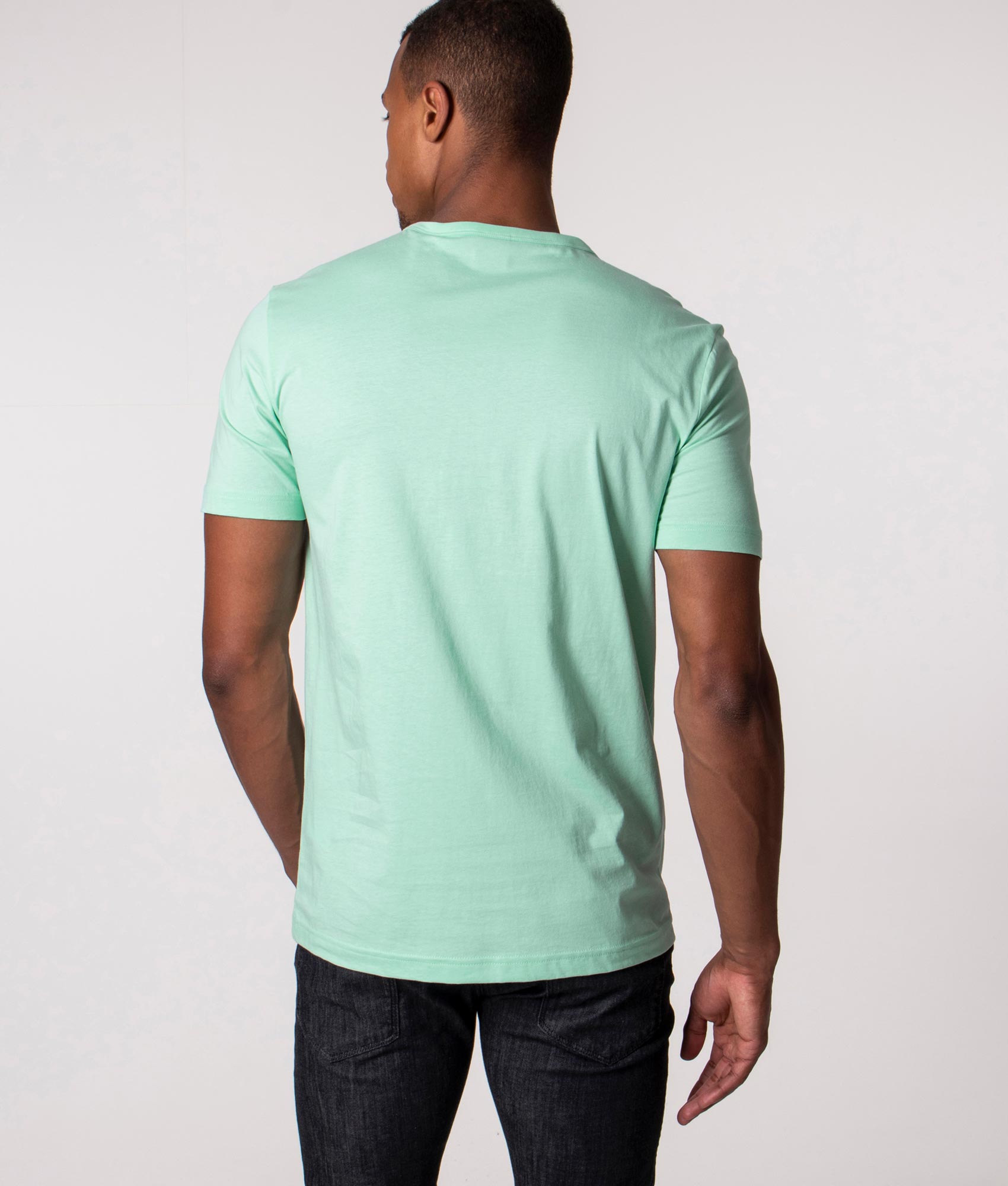 Curved-Logo-T-Shirt-Light/Pastel-Green-BOSS-EQVVS