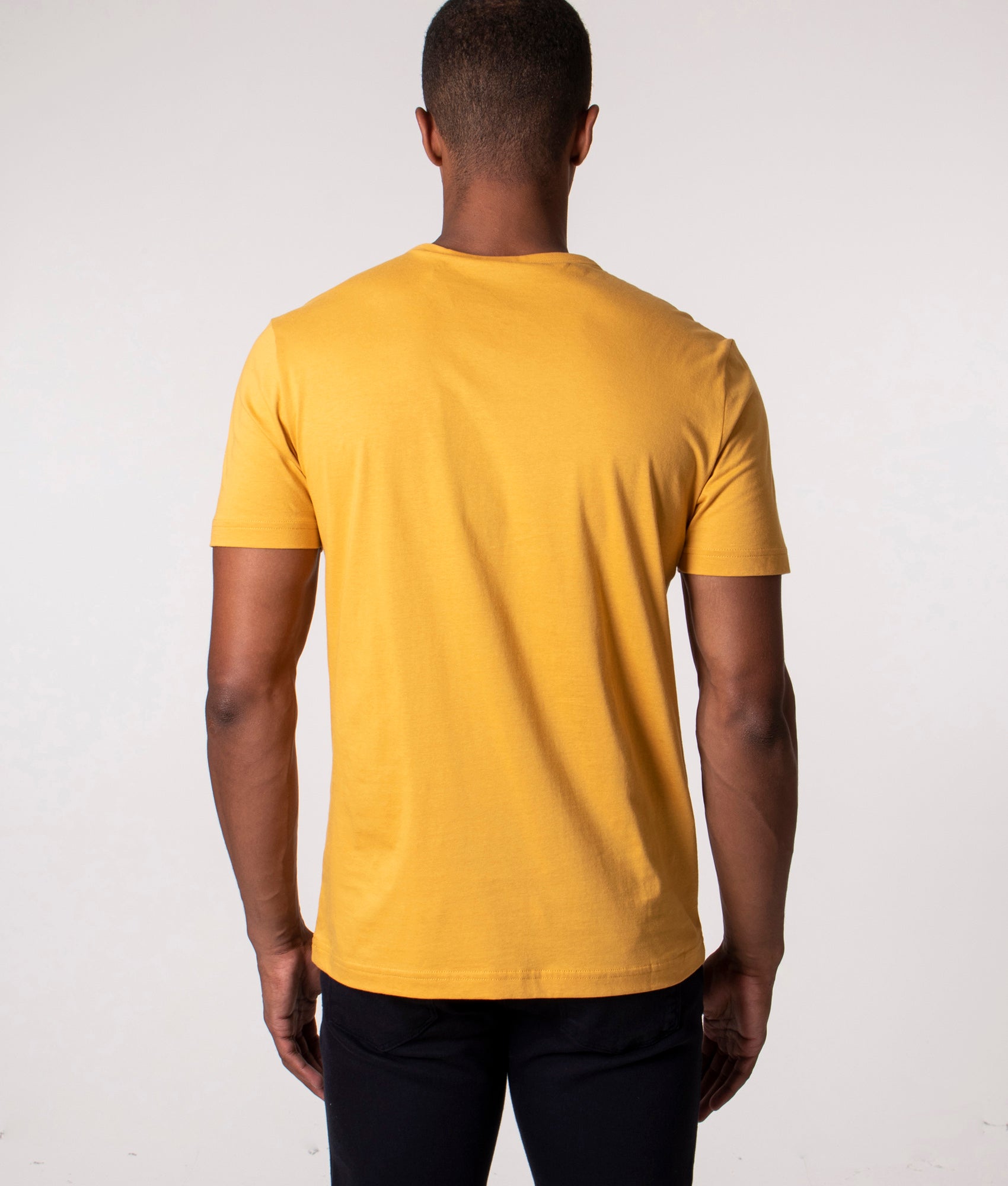 Curved-Logo-T-Shirt-Gold-BOSS-EQVVS