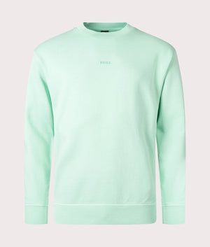 Relaxed-Fit-Garment-Dyed-Wefade-Sweatshirt-Light/Pastel-Green-BOSS-EQVVS