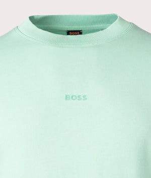 Relaxed-Fit-Garment-Dyed-Wefade-Sweatshirt-Light/Pastel-Green-BOSS-EQVVS