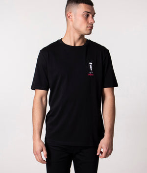 Relaxed-Fit-Cartoon-T-Shirt-Black-BOSS-EQVVS