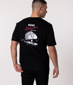Relaxed-Fit-Cartoon-T-Shirt-Black-BOSS-EQVVS