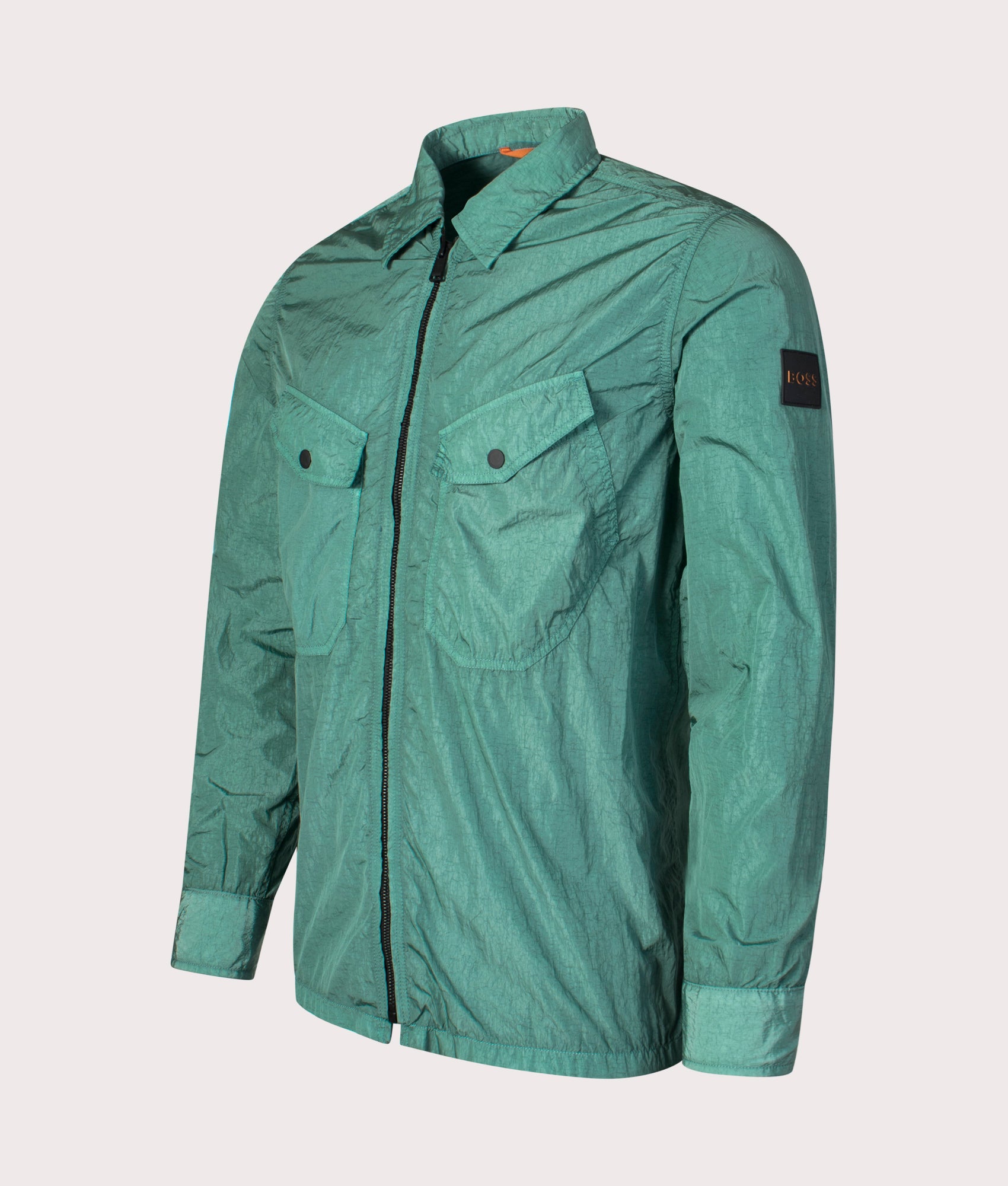Regular Fit Zip Through Lovel 8 Overshirt