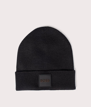 Ribbed-Foxxy-1-Beanie-Black-BOSS-EQVVS