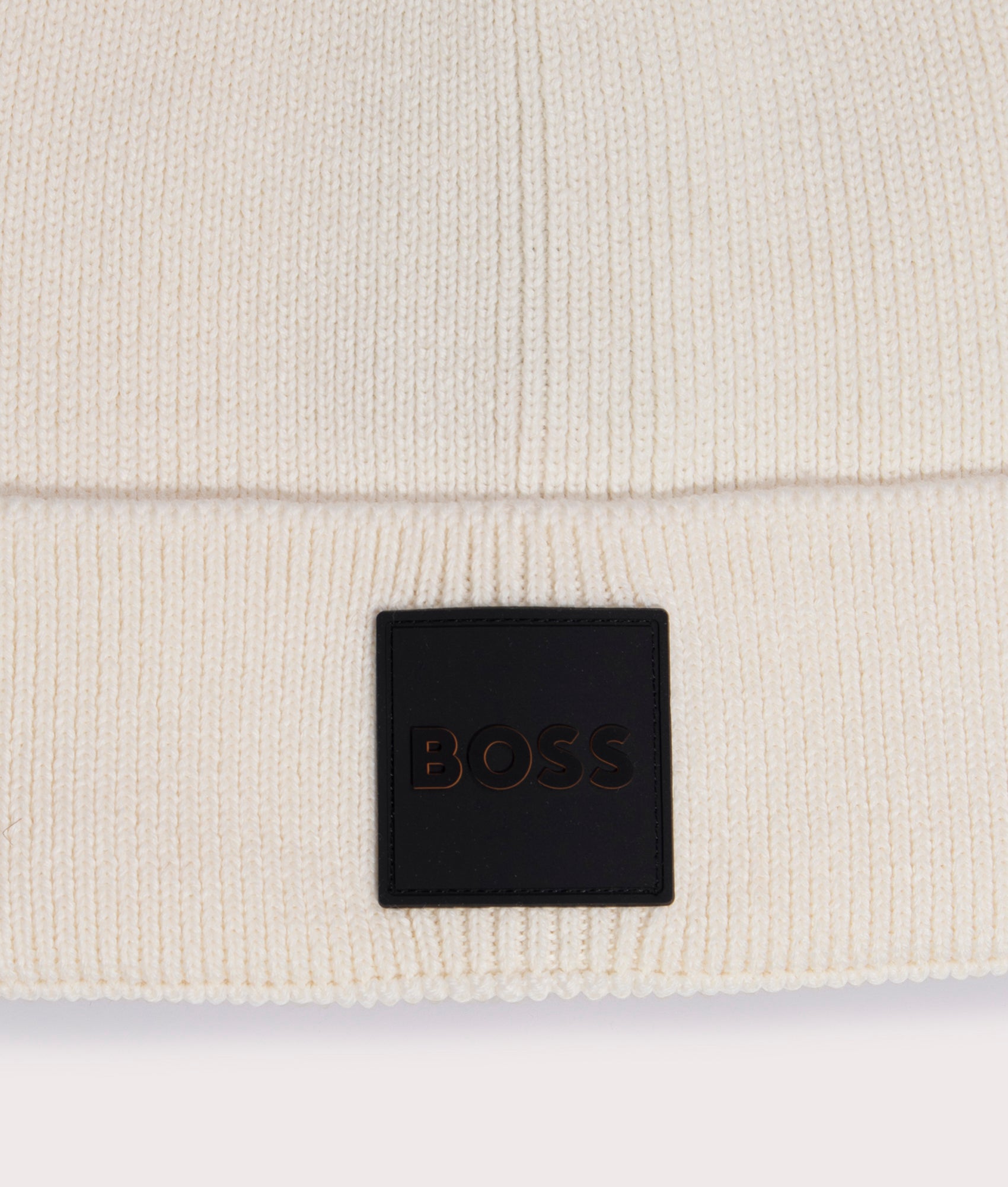Ribbed-Foxxy-1-Beanie-Open-White-BOSS-EQVVS