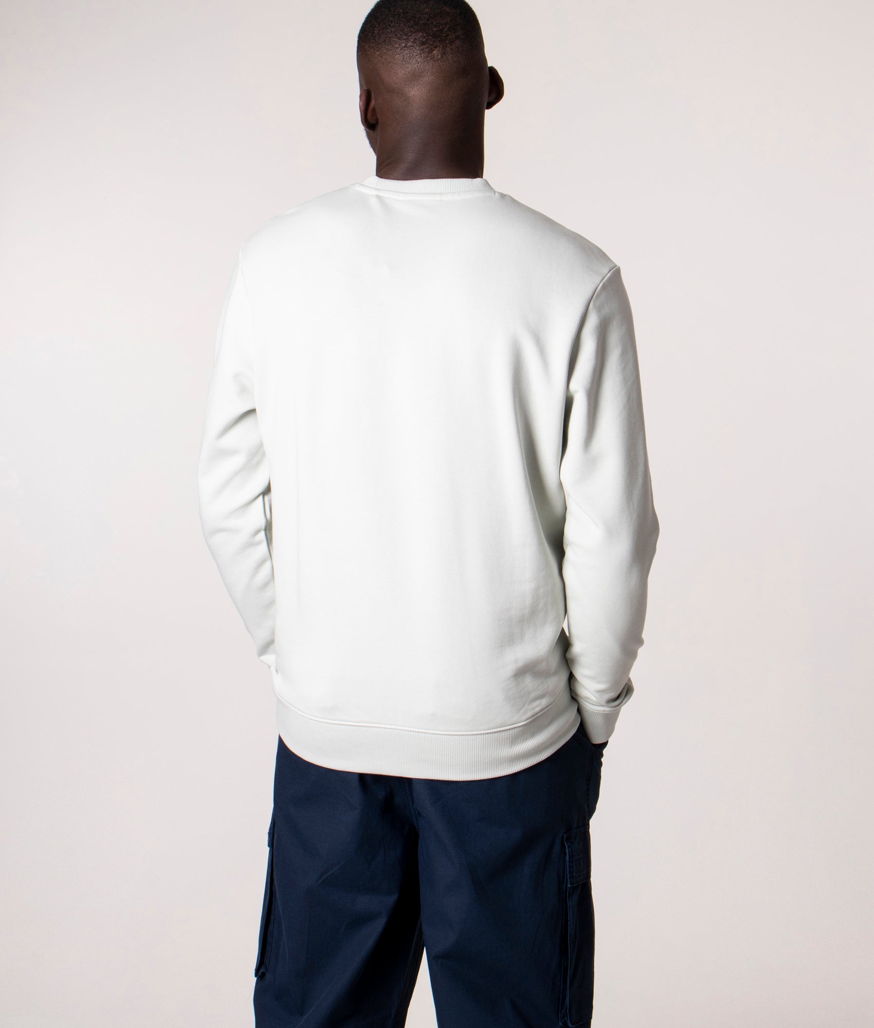 Diragol212-Patch-Logo-Sweatshirt-Light/Pastel-Green-HUGO-EQVVS
