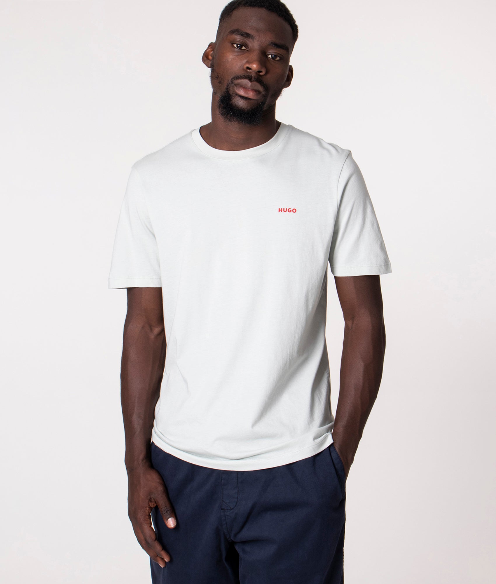 Dero222 T-Shirt | 331 Light/Pastel Green | HUGO | EQVVS