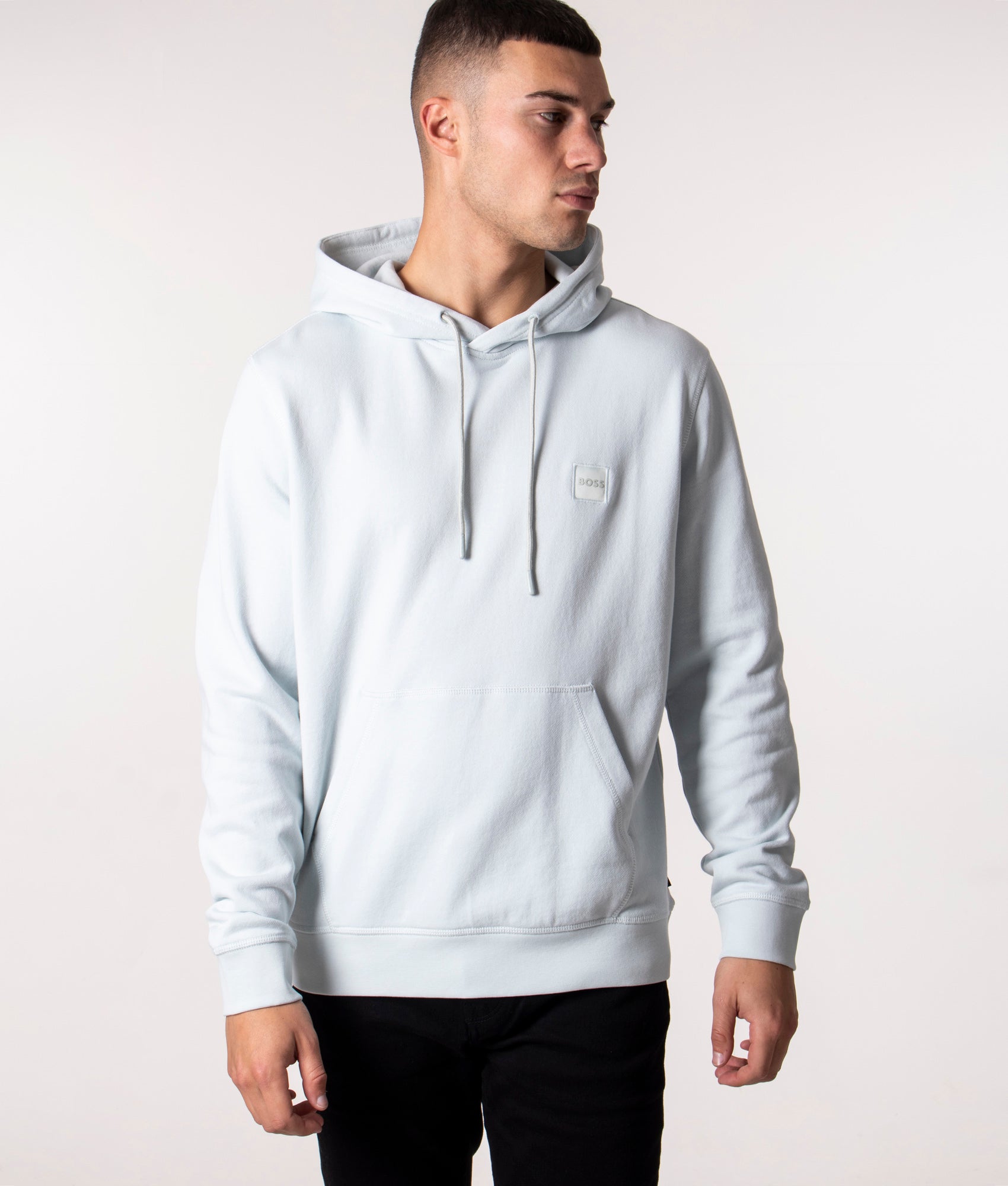 Wetalk-Logo-Patch-Hoodie-Light/Pastel-Green-BOSS-EQVVS
