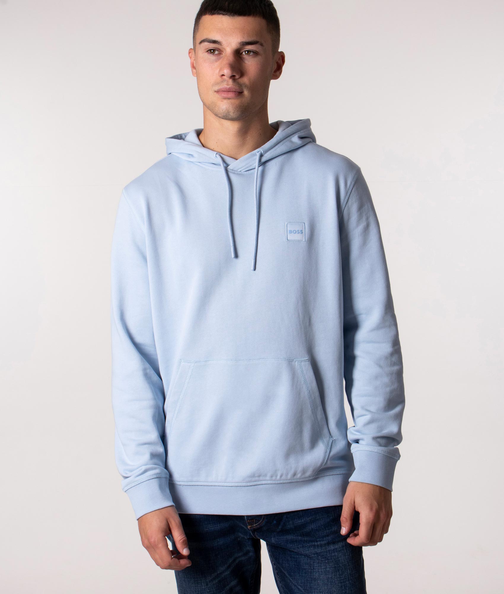 Wetalk-Logo-Patch-Hoodie-Open-Blue-BOSS-EQVVS