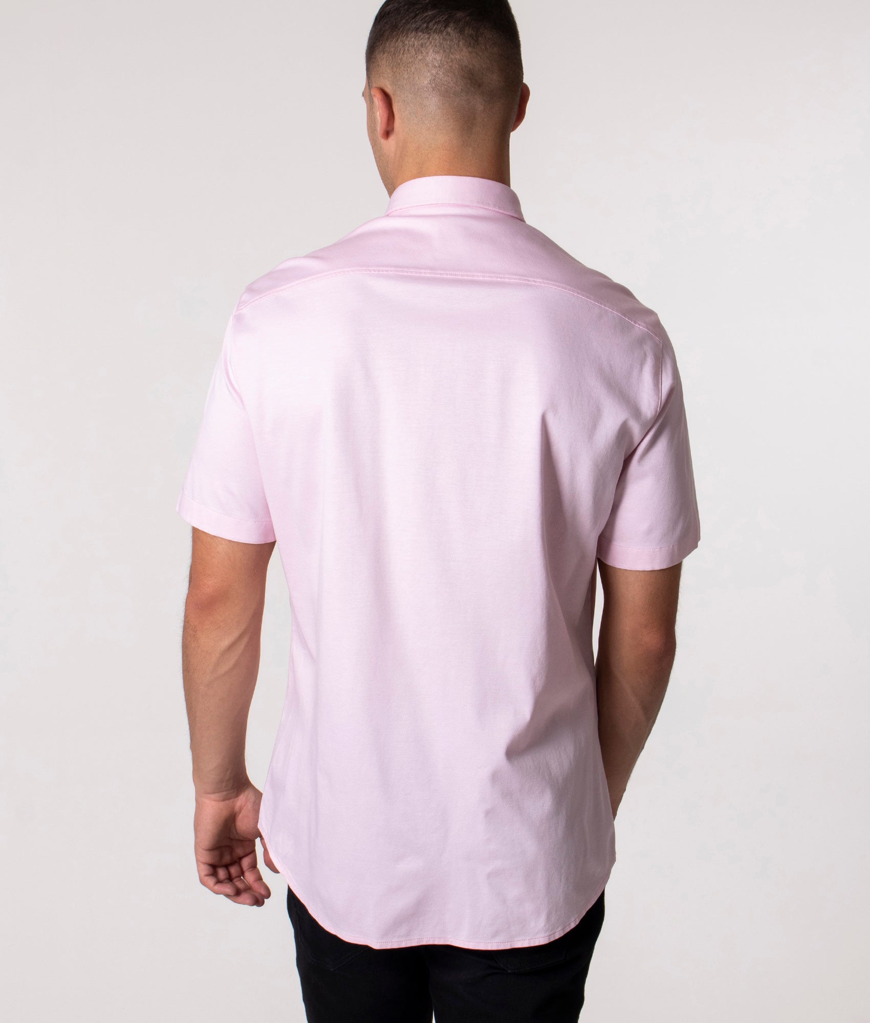 Biadia-Short-Sleeve-Shirt-Pastel-Pink-BOSS-EQVVS