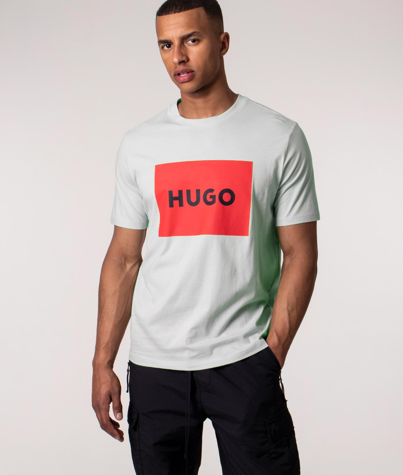 Dulive222-T-Shirt-Light/Pastel-Green-HUGO-EQVVS