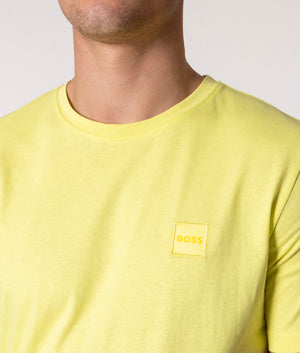Relaxed-Fit-Tales-T-Shirt-Light/Pastel-Yellow-BOSS-EQVVS