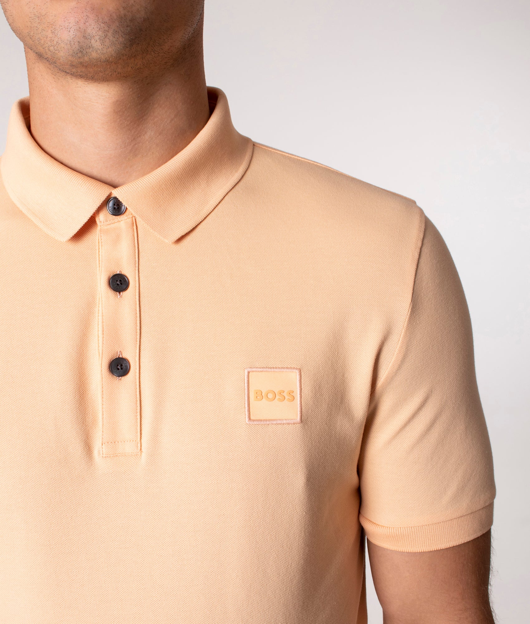 EQVVS BOSS Orange Pastel Shirt Passenger Fit Slim | | Polo