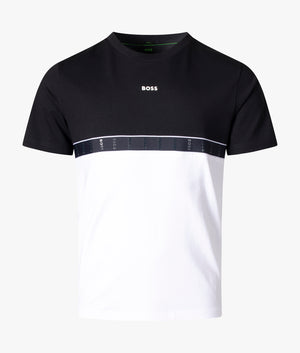 Tee Tape T-Shirt | 402 Dark Blue | BOSS | EQVVS