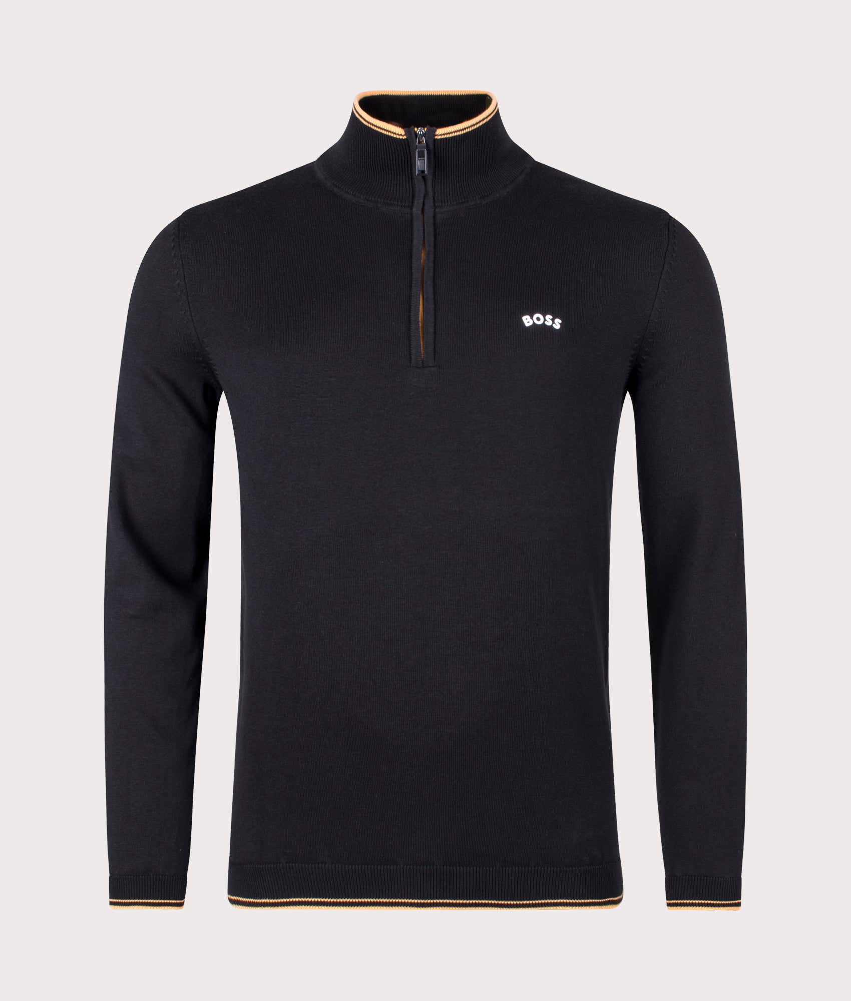 Zitom-W22-Quarter-Zip-Sweatshirt-Black-BOSS-EQVVS