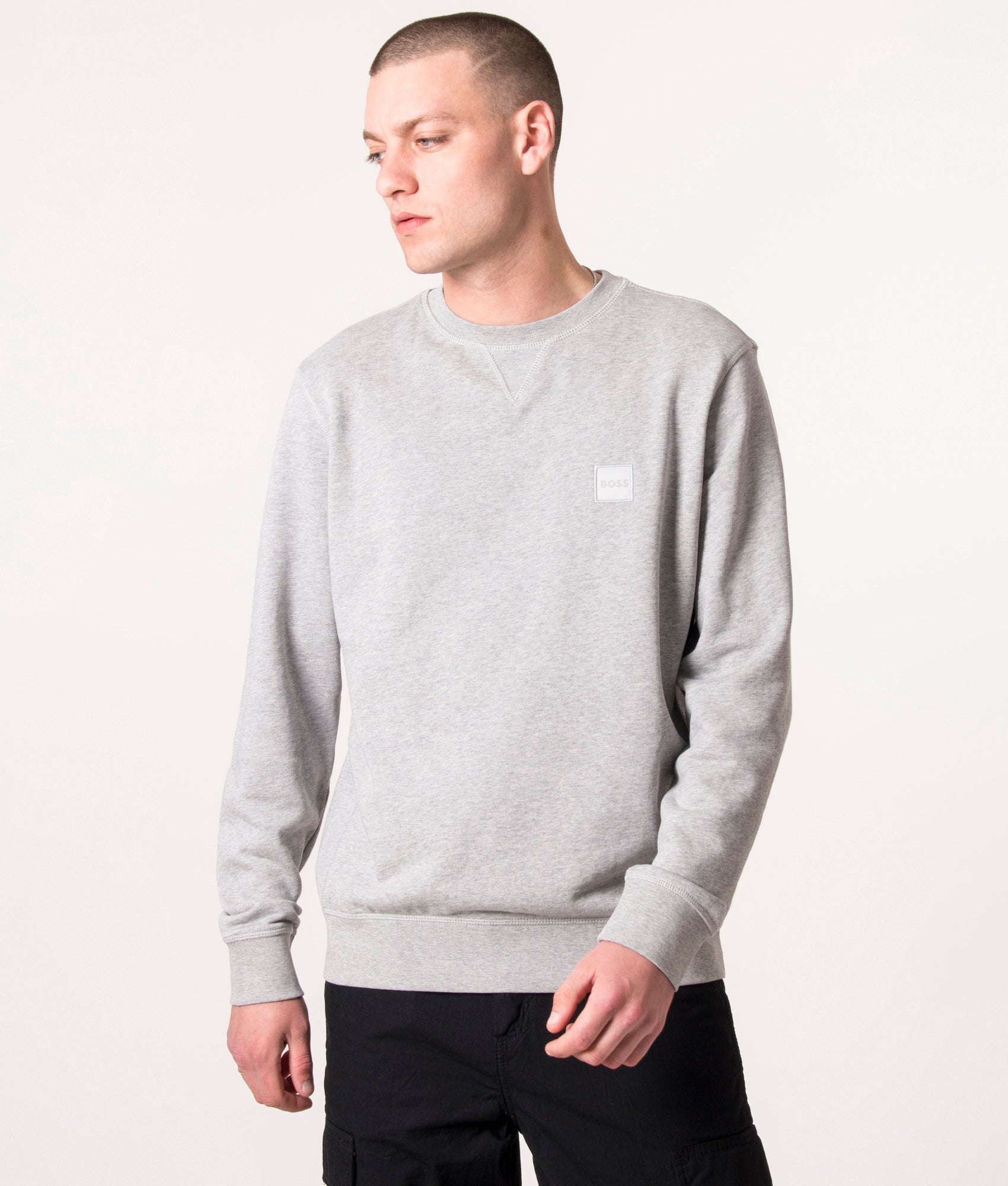 Relaxed-Fit-Westart-Sweatshirt-Open-Grey-BOSS-EQVVS