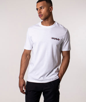 Relaxed-Fit-Drando-T-Shirt-White-HUGO-EQVVS