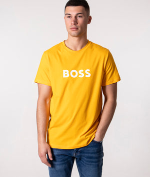 Relaxed-Fit-RN-T-Shirt-Open-Yellow-BOSS-EQVVS