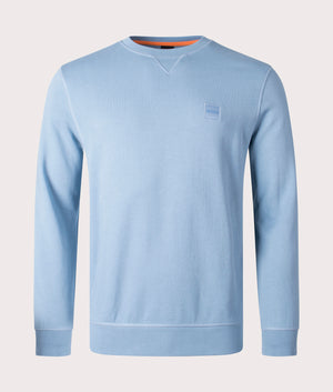Relaxed-Fit-Westart-Sweatshirt-Light/Pastel-Blue-BOSS-EQVVS
