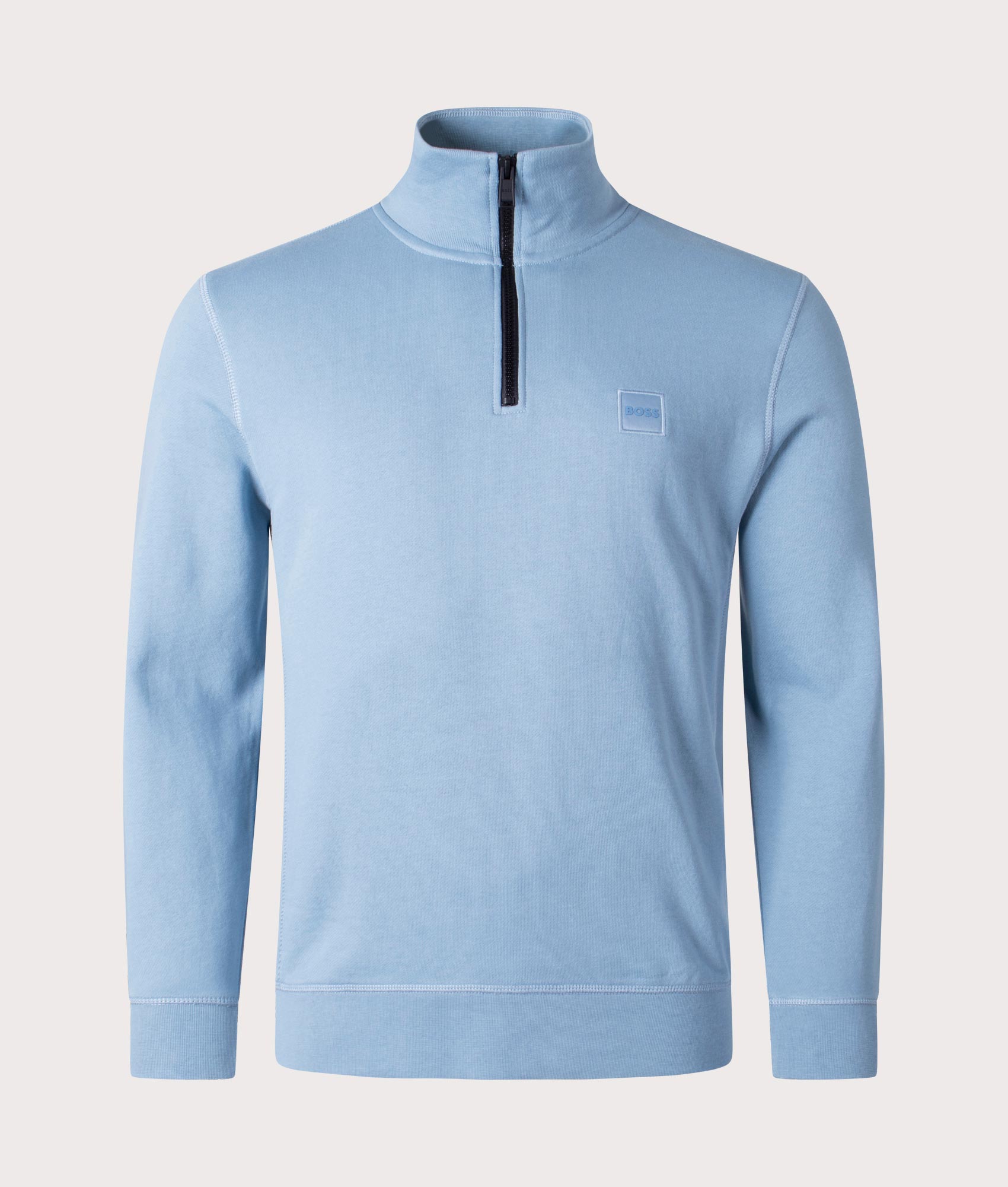 Quarter-Zip-Zetrust-Sweatshirt-Light/Pastel-Blue-BOSS-EQVVS