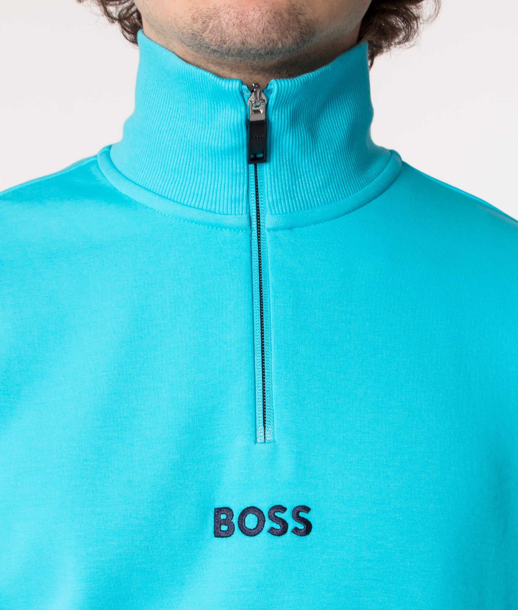 Relaxed-Fit-Sweat-1-Quarter-Zip-Sweatshirt-Open-Blue-BOSS-EQVVS