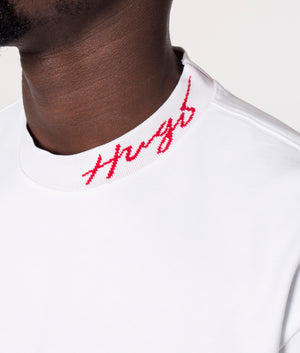 Relaxed-Fit-Demming-T-Shirt-White-HUGO-EQVVS