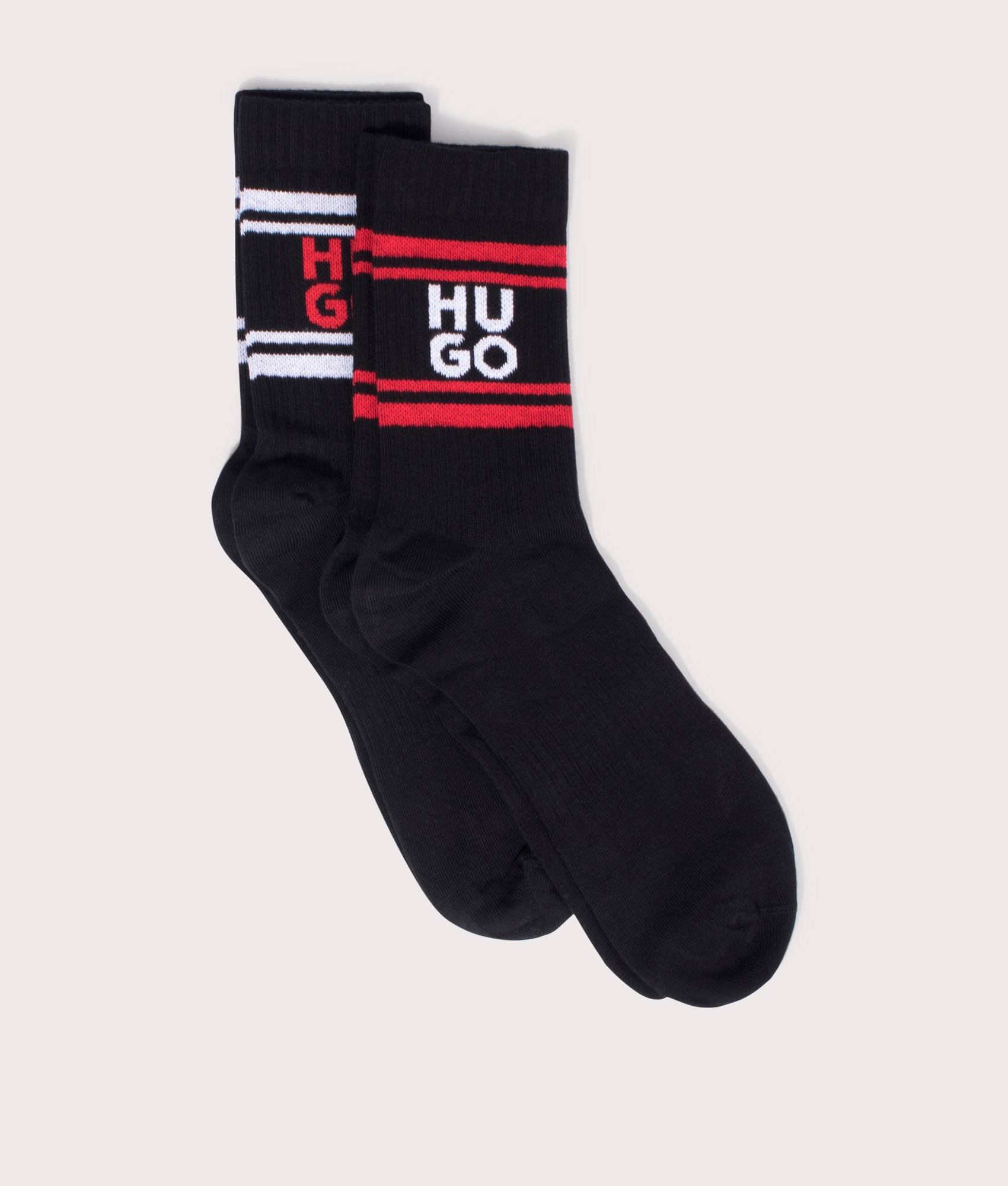 Two-Pack-of-Quarter-Length-CC-Socks-Black-HUGO-EQVVS