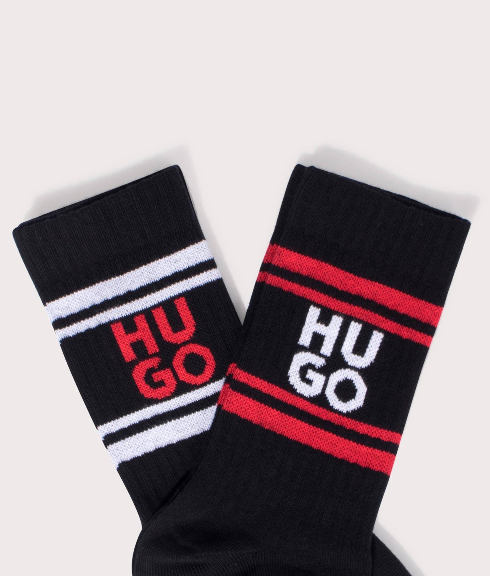 Two-Pack-of-Quarter-Length-CC-Socks-Black-HUGO-EQVVS